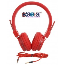 OkaeYa -IN-903 Hp R Wired Headphone (Red)